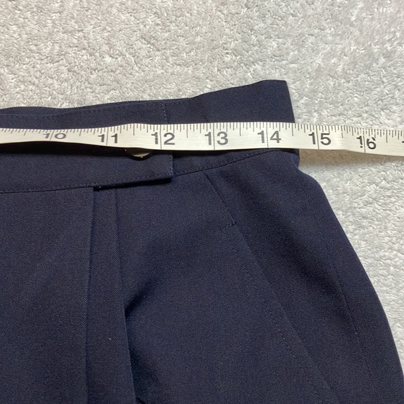 Issey Miyake vintage navy wool wrap skirt - Picture 4 of 6